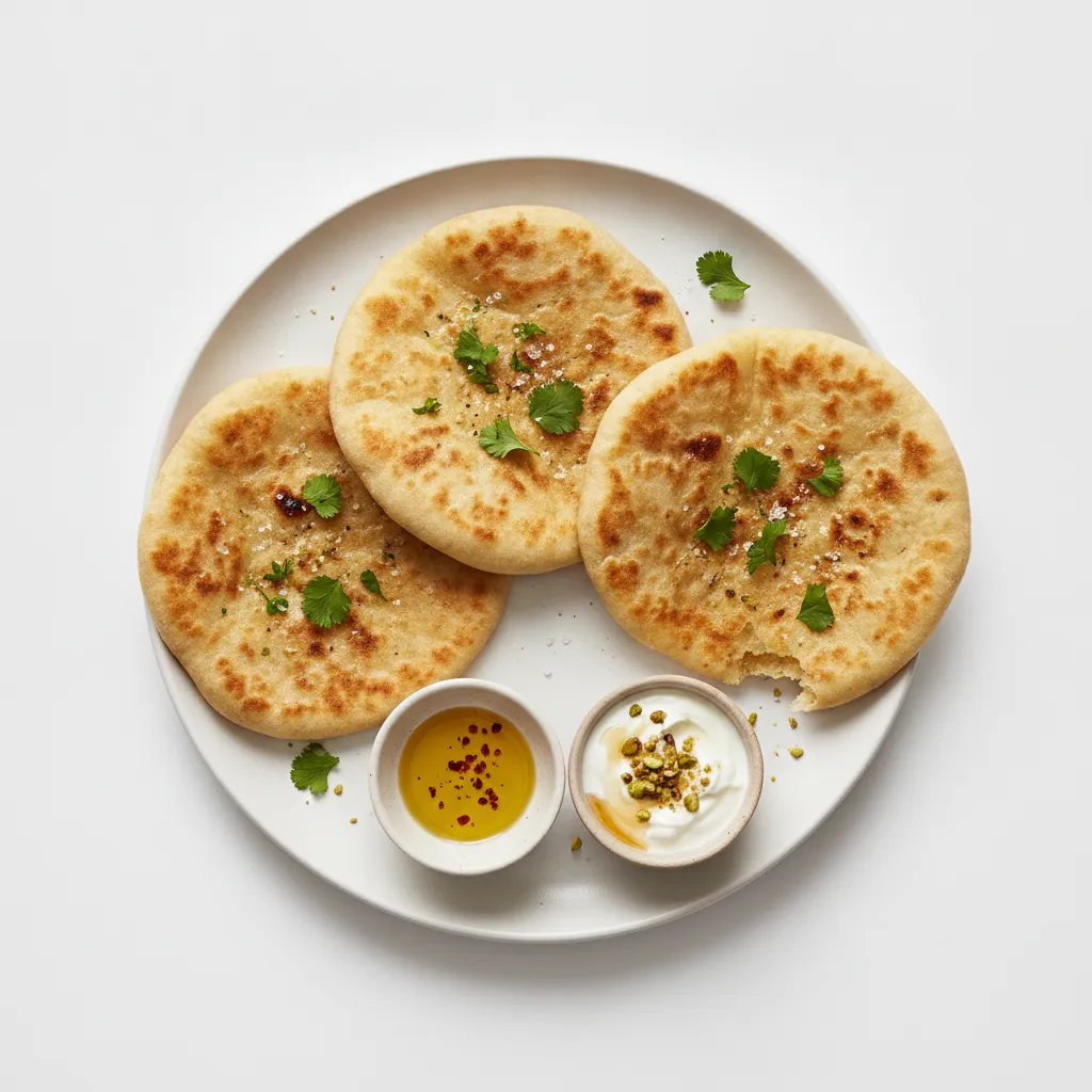 2 Ingredient Dough Naan