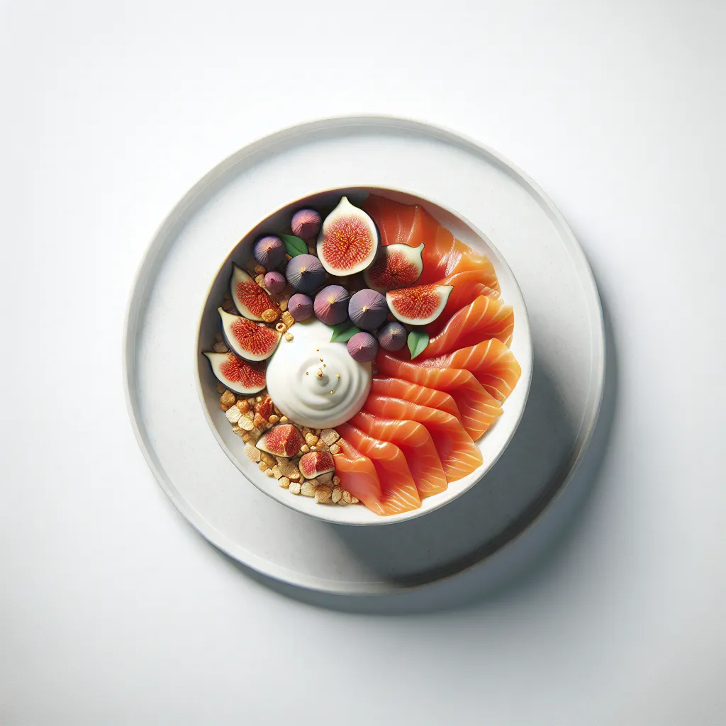 Autumnal Smoked Salmon and Fig Breakfast Bowl