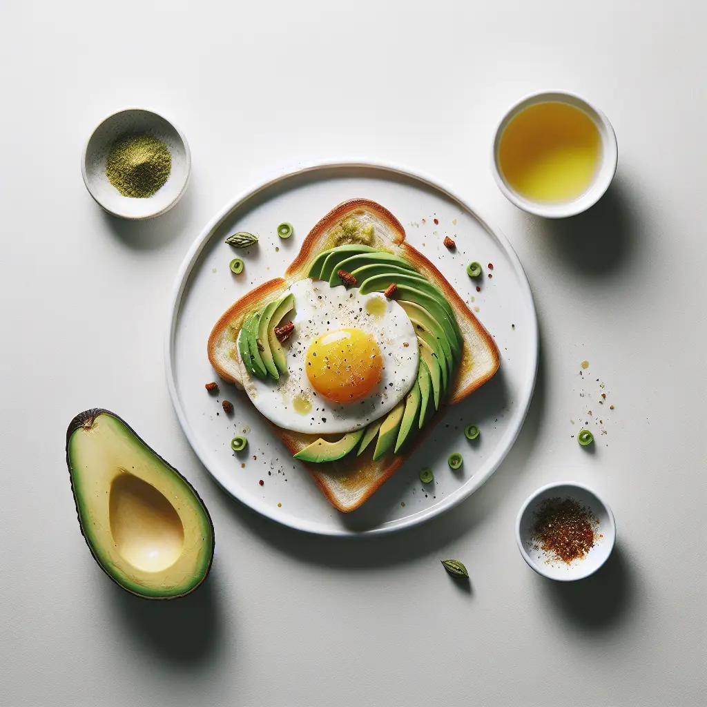 Avocado and Egg Breakfast Toast