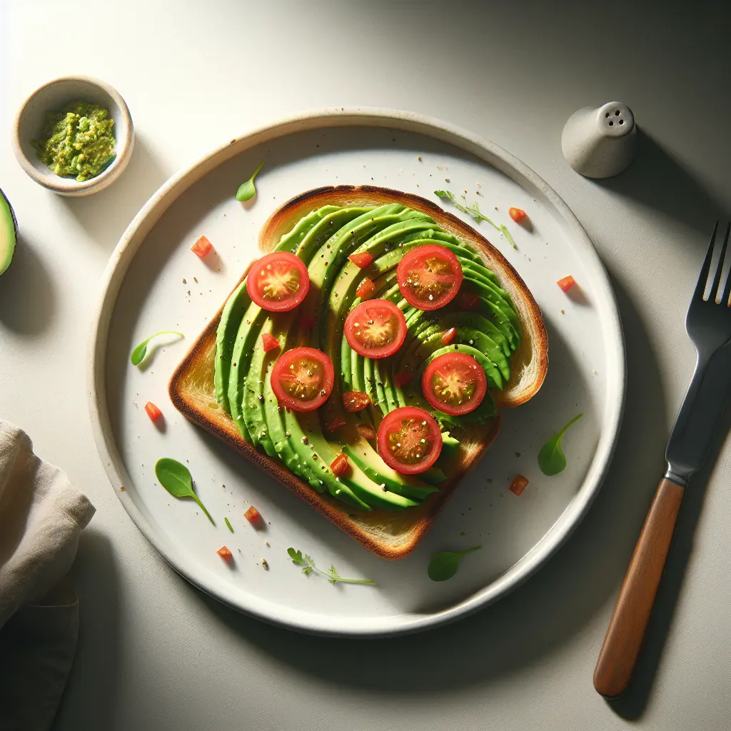 Avocado and Tomato Toast
