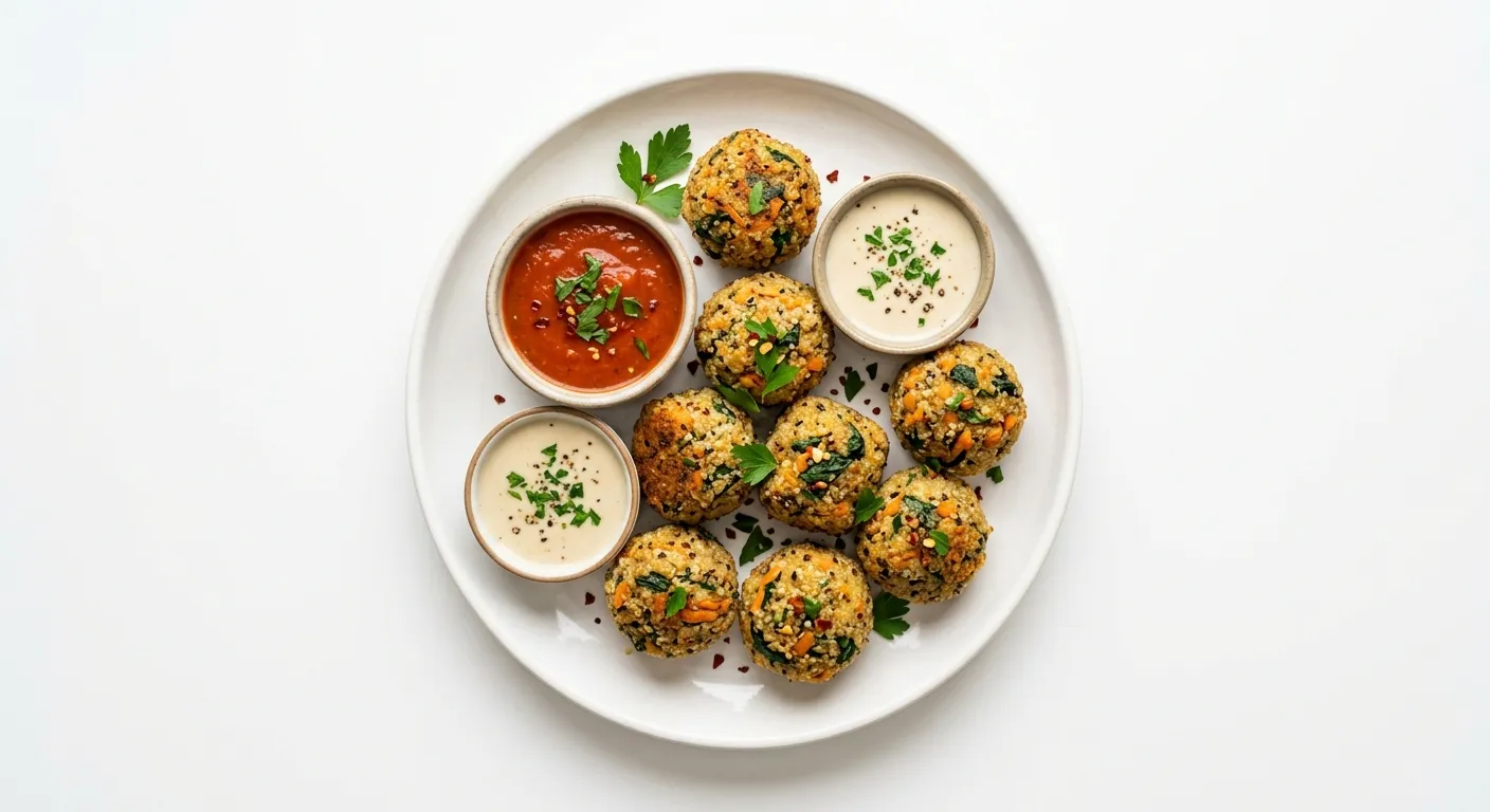 Baked Quinoa Veggie Balls
