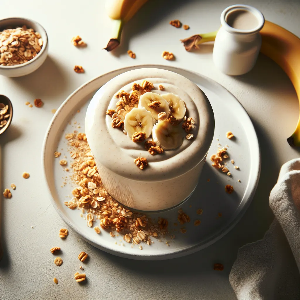 Banana Granola Breakfast Smoothie