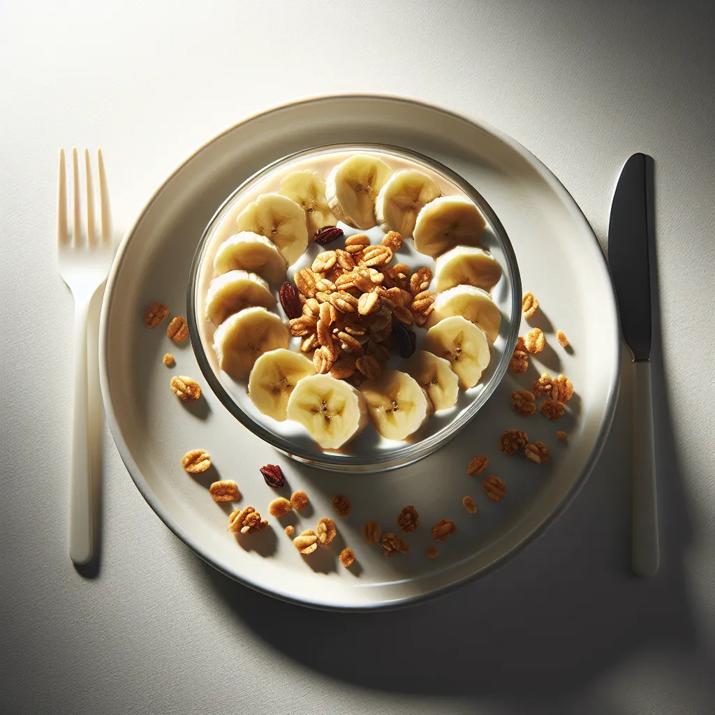 Banana Granola Parfait