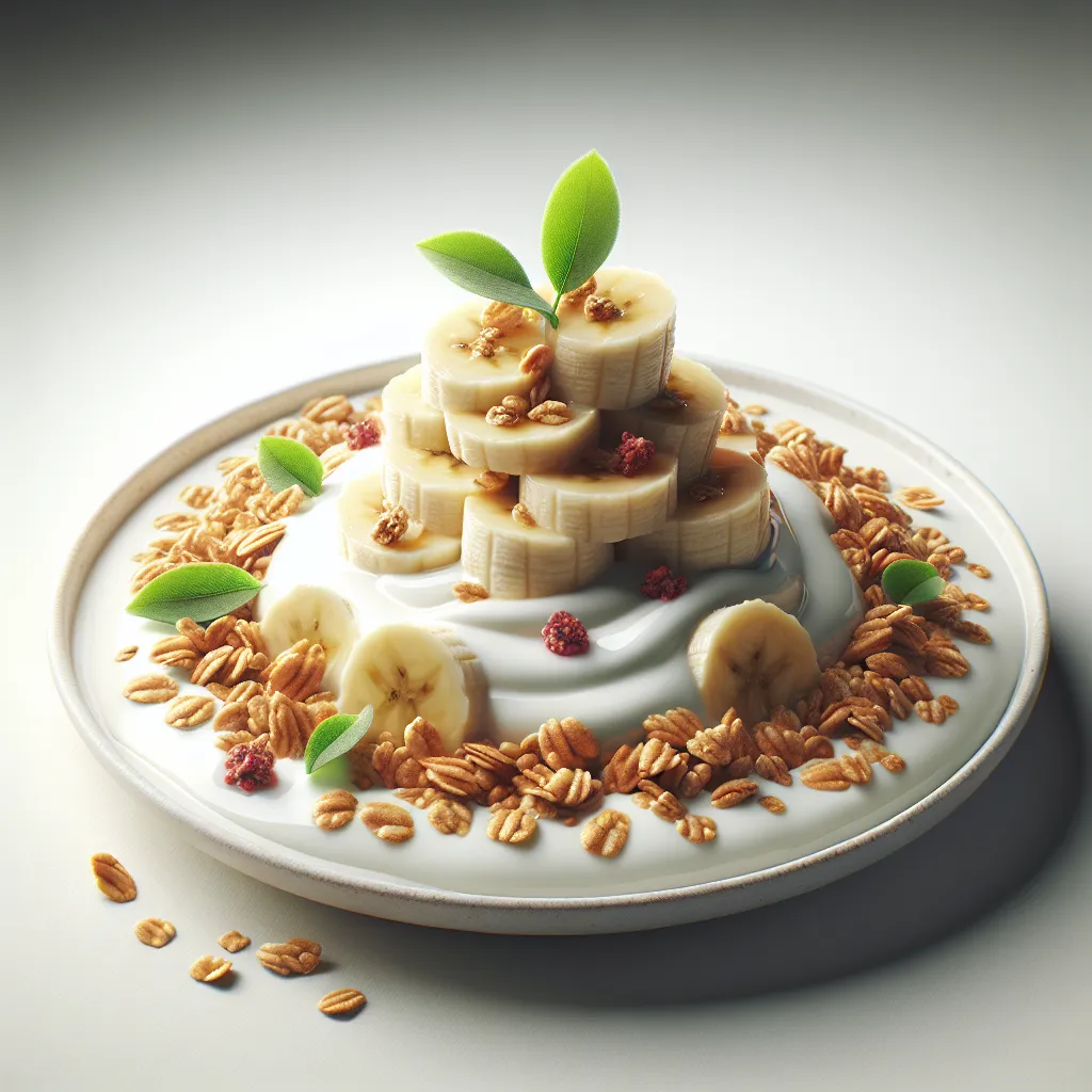 Banana Granola Yogurt Delight