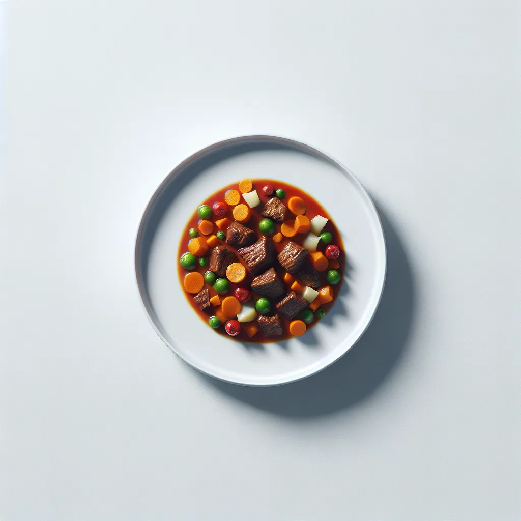 Ragoût de bœuf aux légumes et herbes