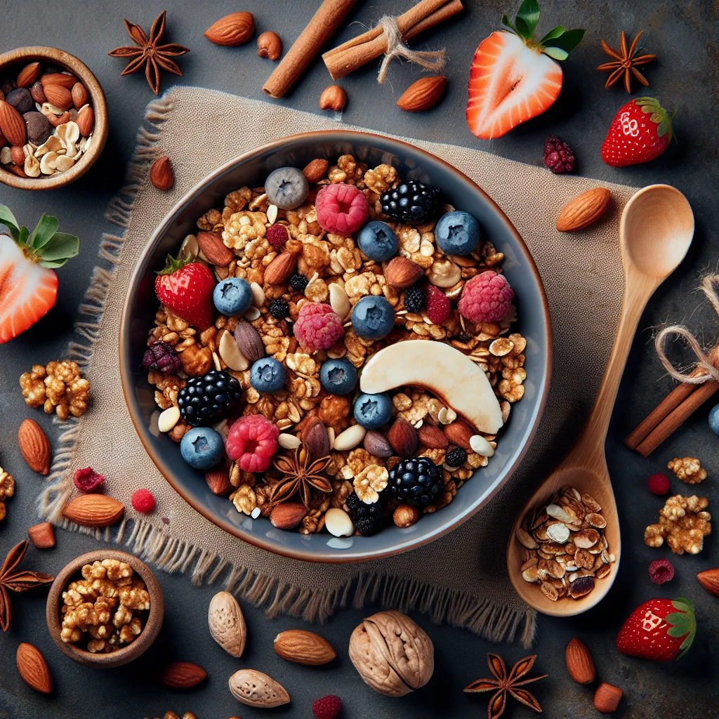 Autumn Berry and Nut Granola