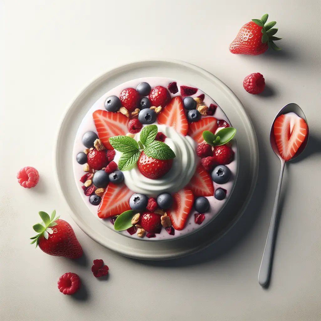Berry and Strawberry Yogurt Parfait