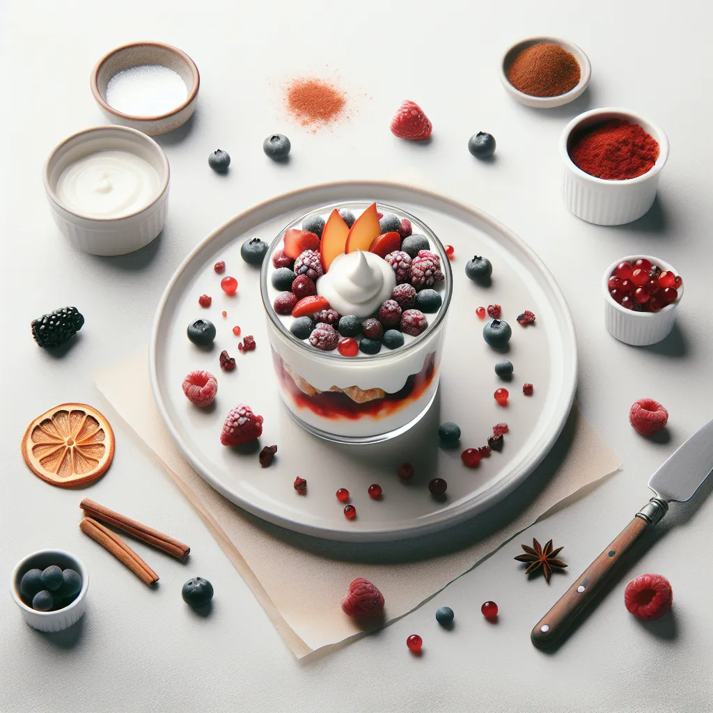 Autumn Berry and Yogurt Parfait