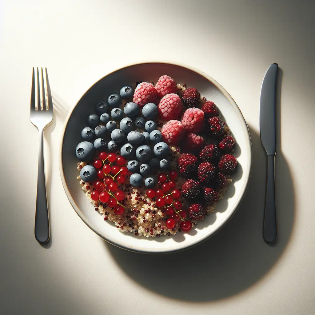 Berry Quinoa Breakfast Bowl