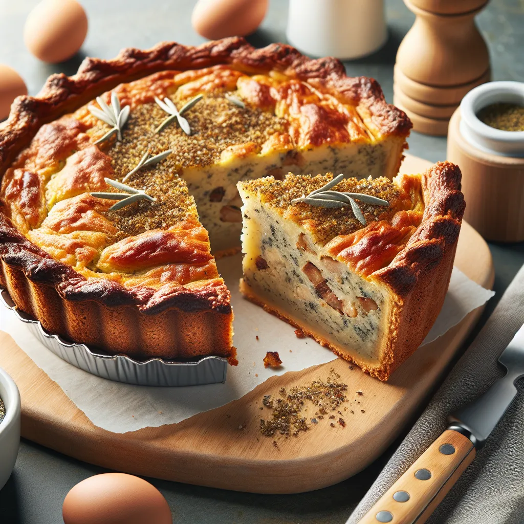 Keto Breakfast Pie