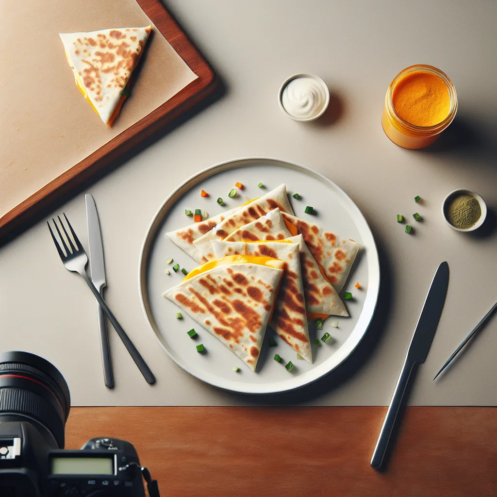 Cheesy Veggie Quesadillas