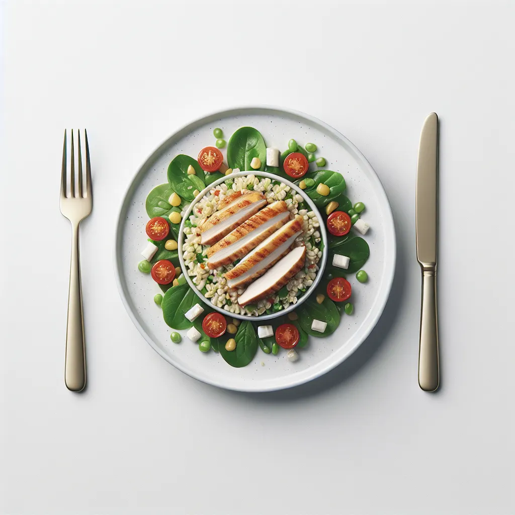 Autumn Chicken and Farro Salad