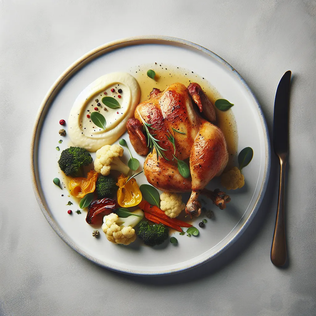 Coq au Vin with Cauliflower Purée