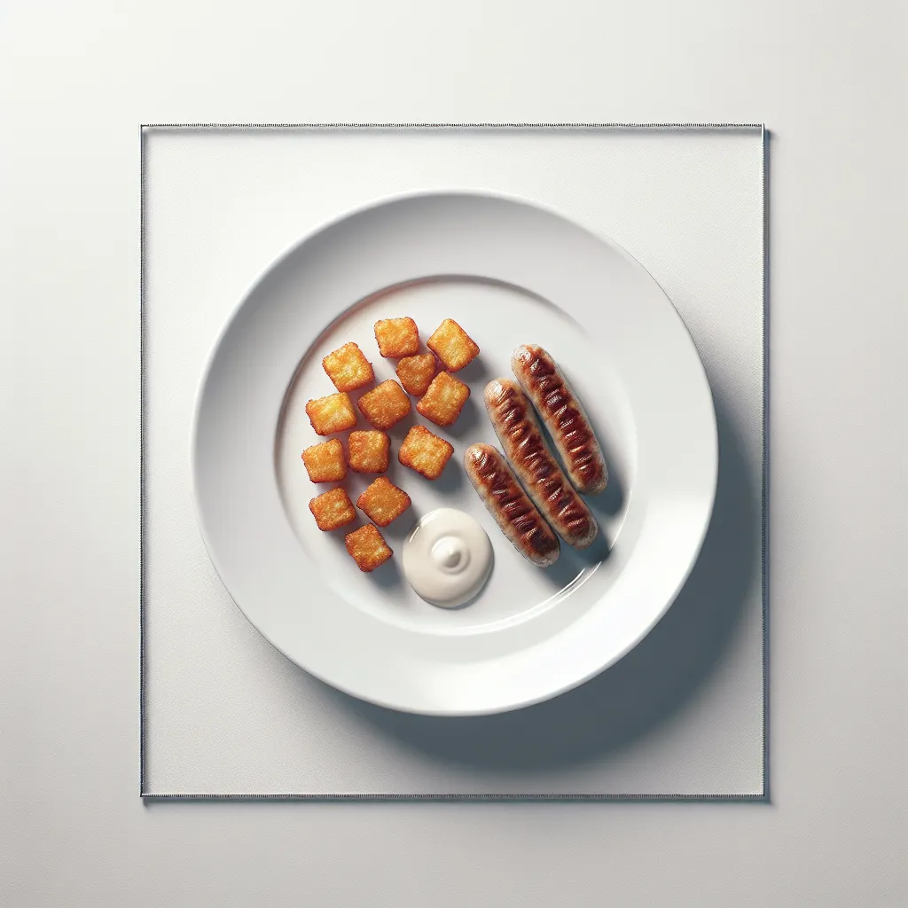 Crispy Hashbrown and Sausage Bites