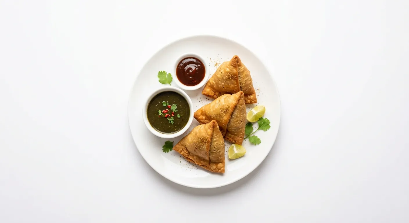 Crispy Punjabi Samosas with Spiced Potato Filling
