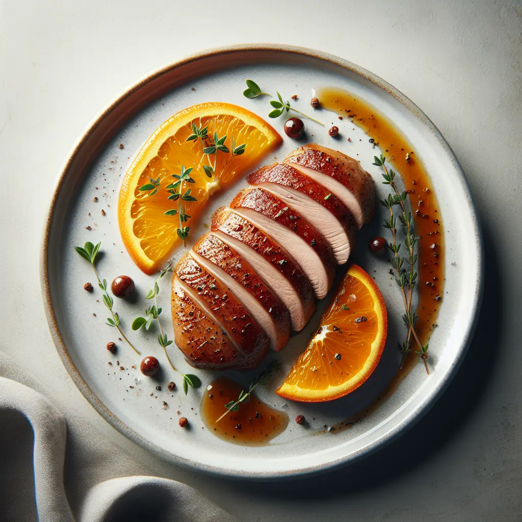 Duck Breast with Orange and Thyme