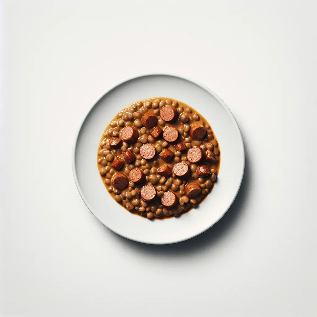 Hearty French Lentil Stew with Sausage