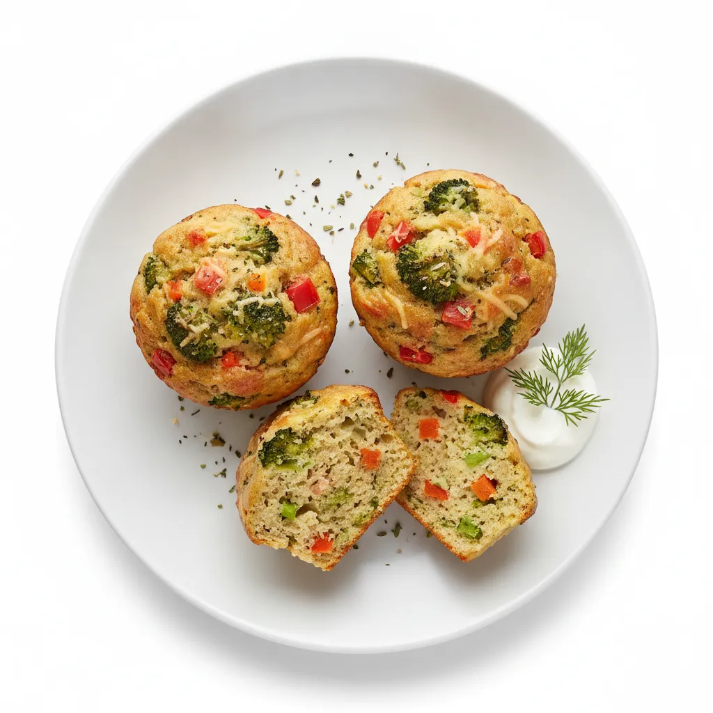 Spicy Gluten-Free Vegetable Muffins