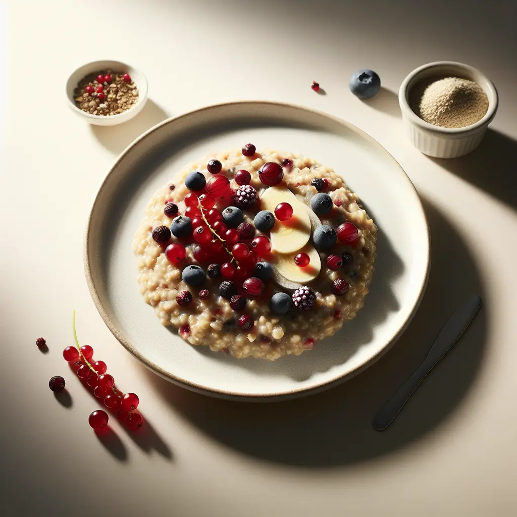 Gooseberry and Currant Breakfast Oatmeal