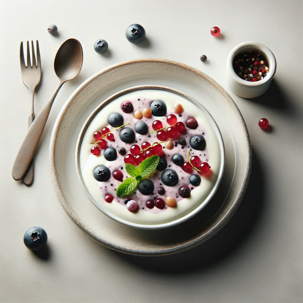 Gooseberry and Currant Yogurt Parfait