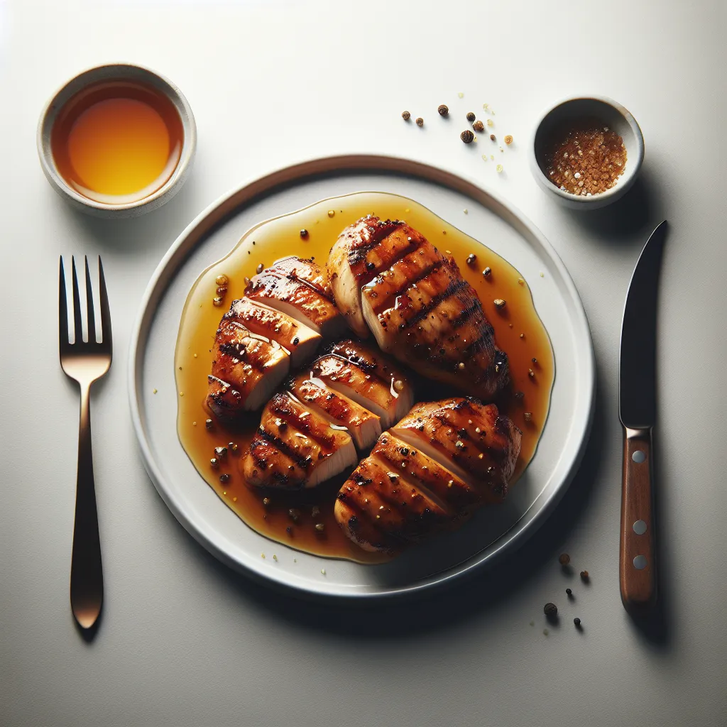 Grilled Honey Mustard Chicken and Broccoli
