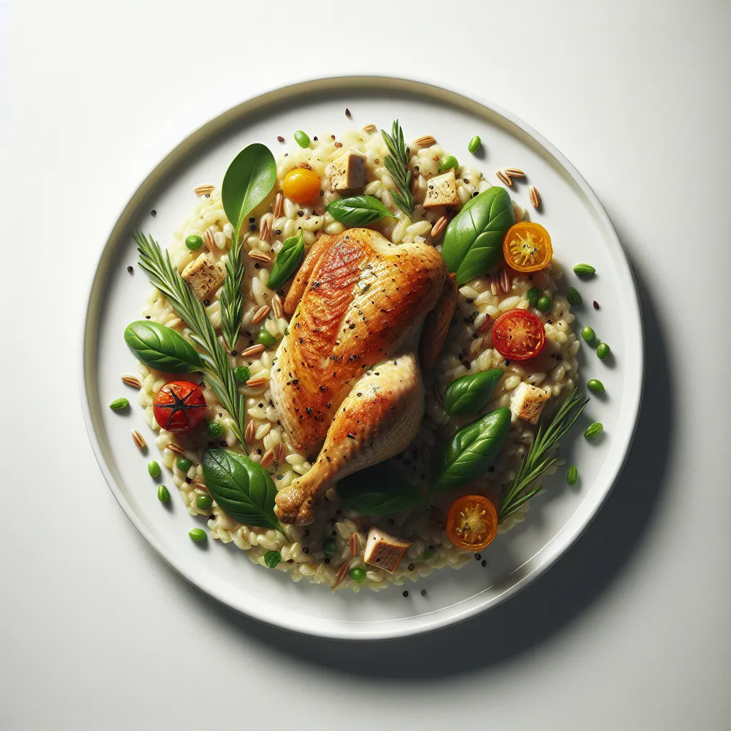 Autumn Harvest Chicken and Barley Risotto