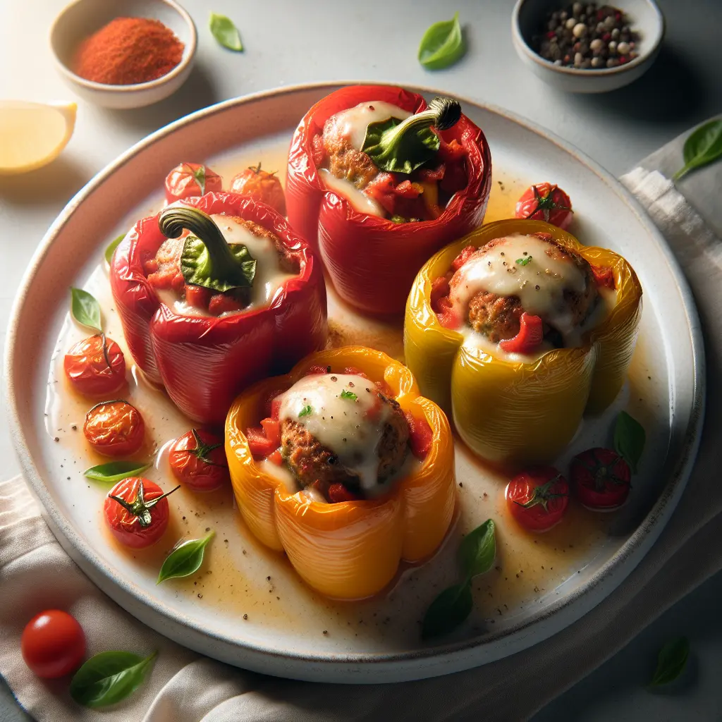 Italian Style Stuffed Bell Peppers