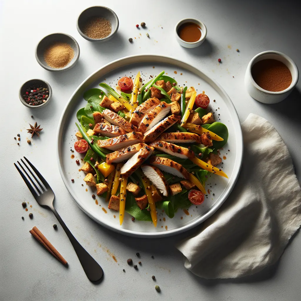 Jamaican Jerk Chicken Salad