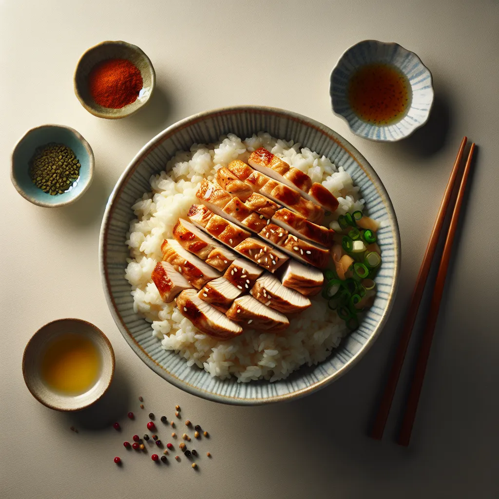 Japanese Chicken Rice Bowl