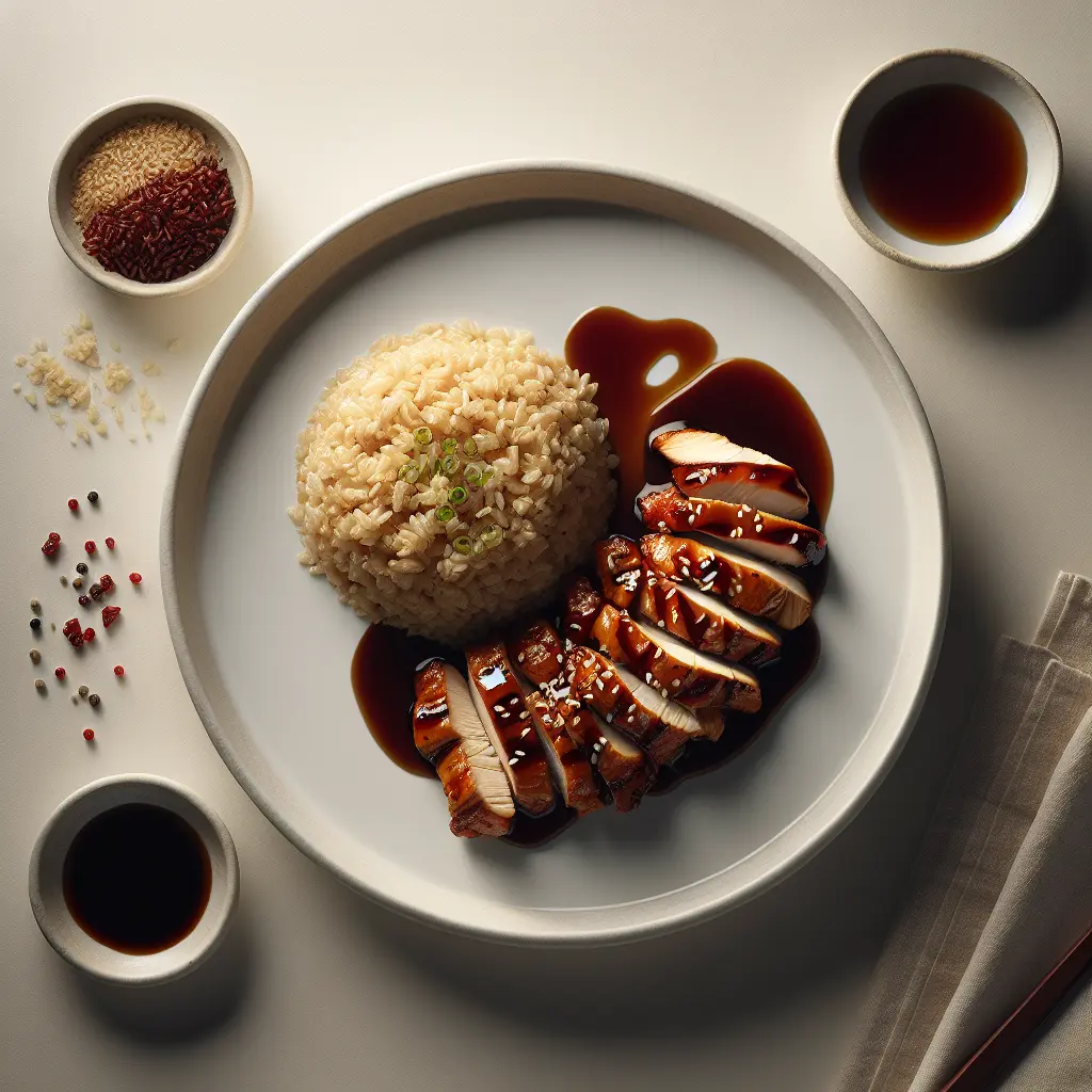 Japanese Teriyaki Chicken with Brown Rice