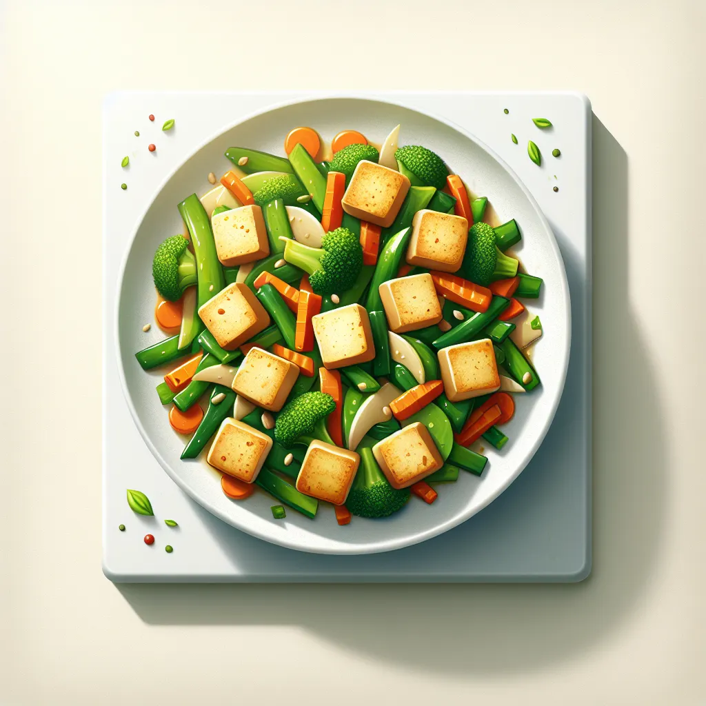Kid-Friendly Veggie Stir-Fry with Tofu