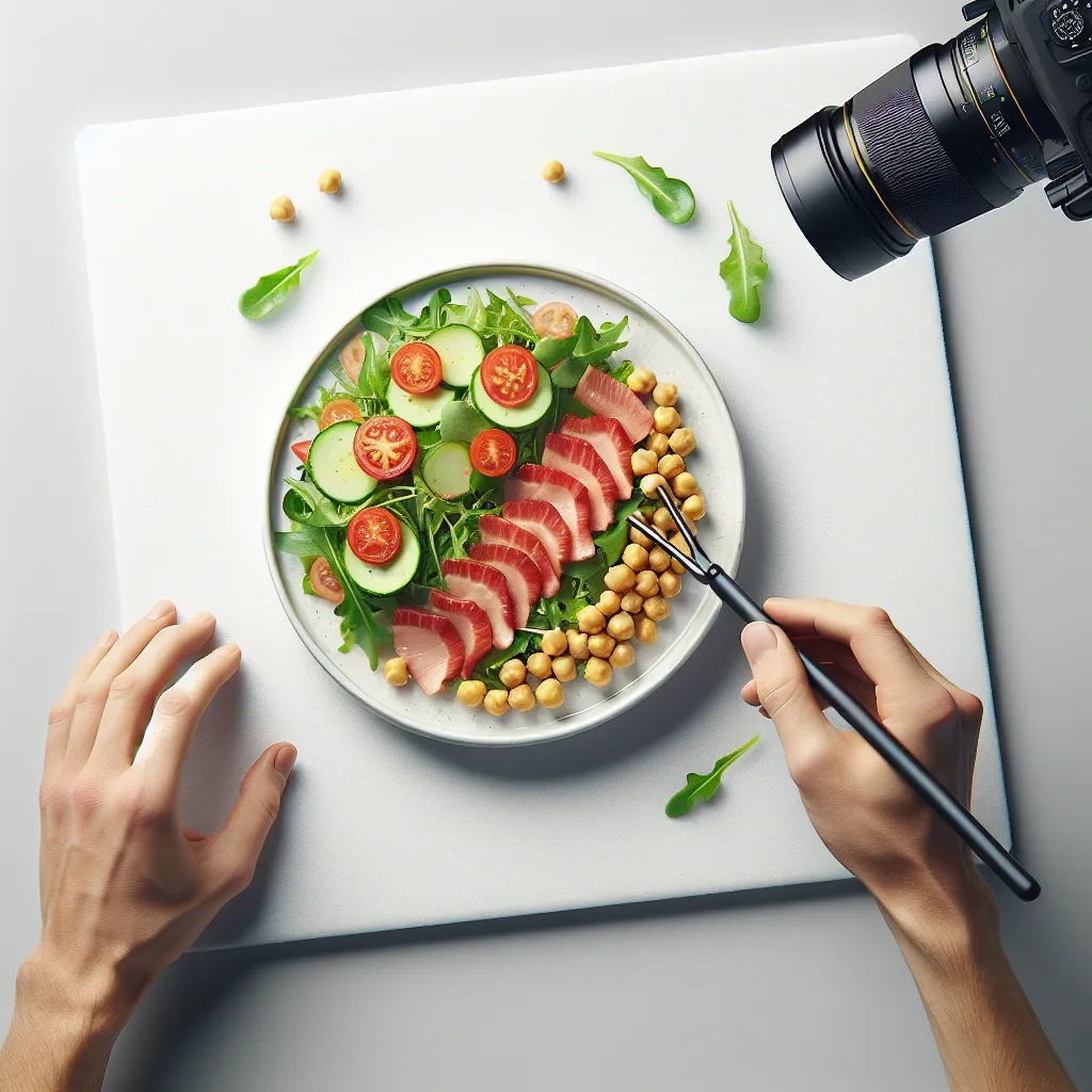 Light French Salad Niçoise with Chickpeas