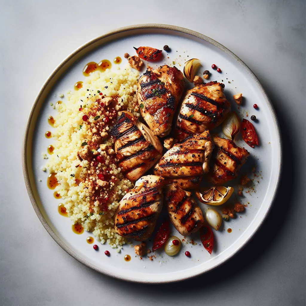 Mediterranean Grilled Chicken with Couscous