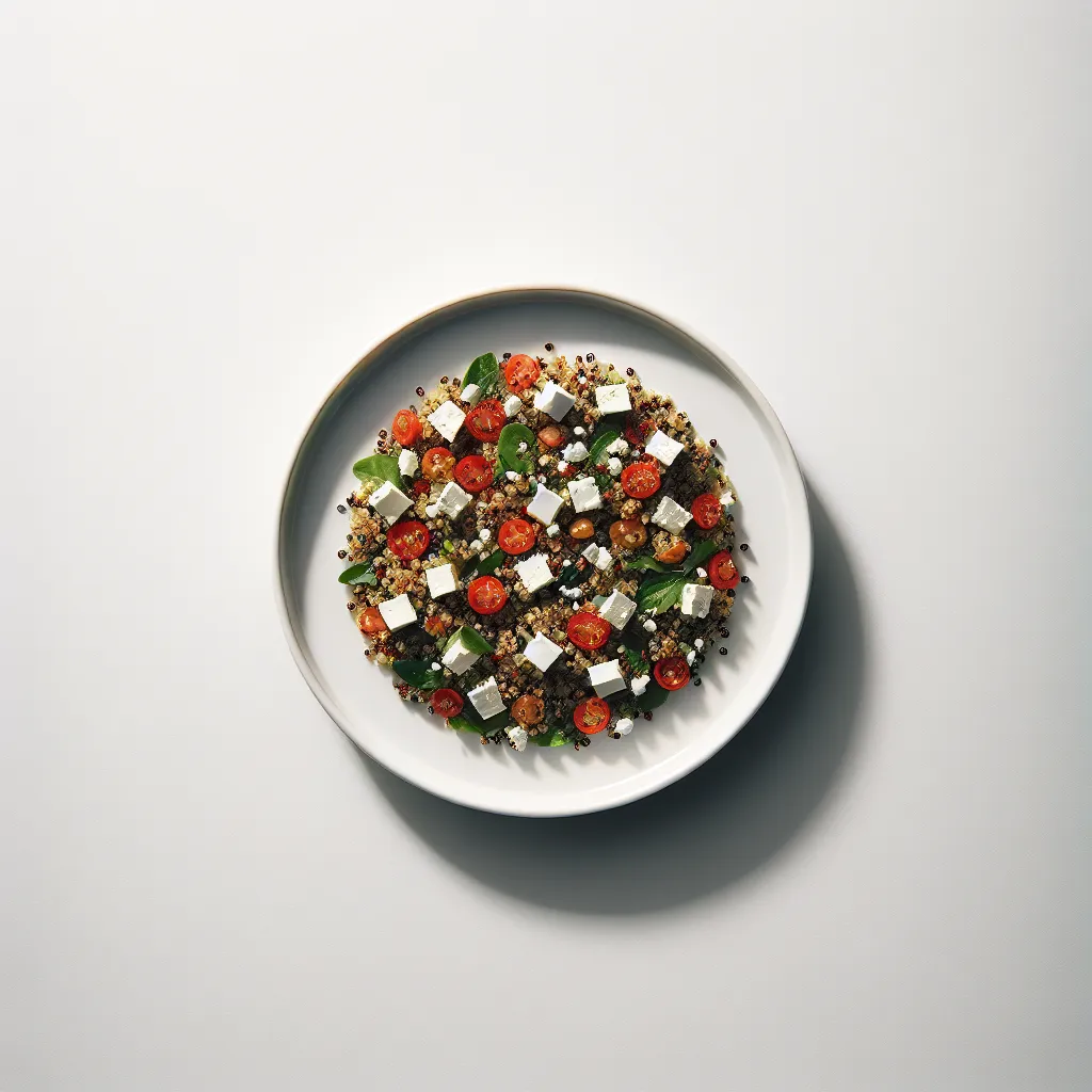 Mediterranean Quinoa Salad with Feta