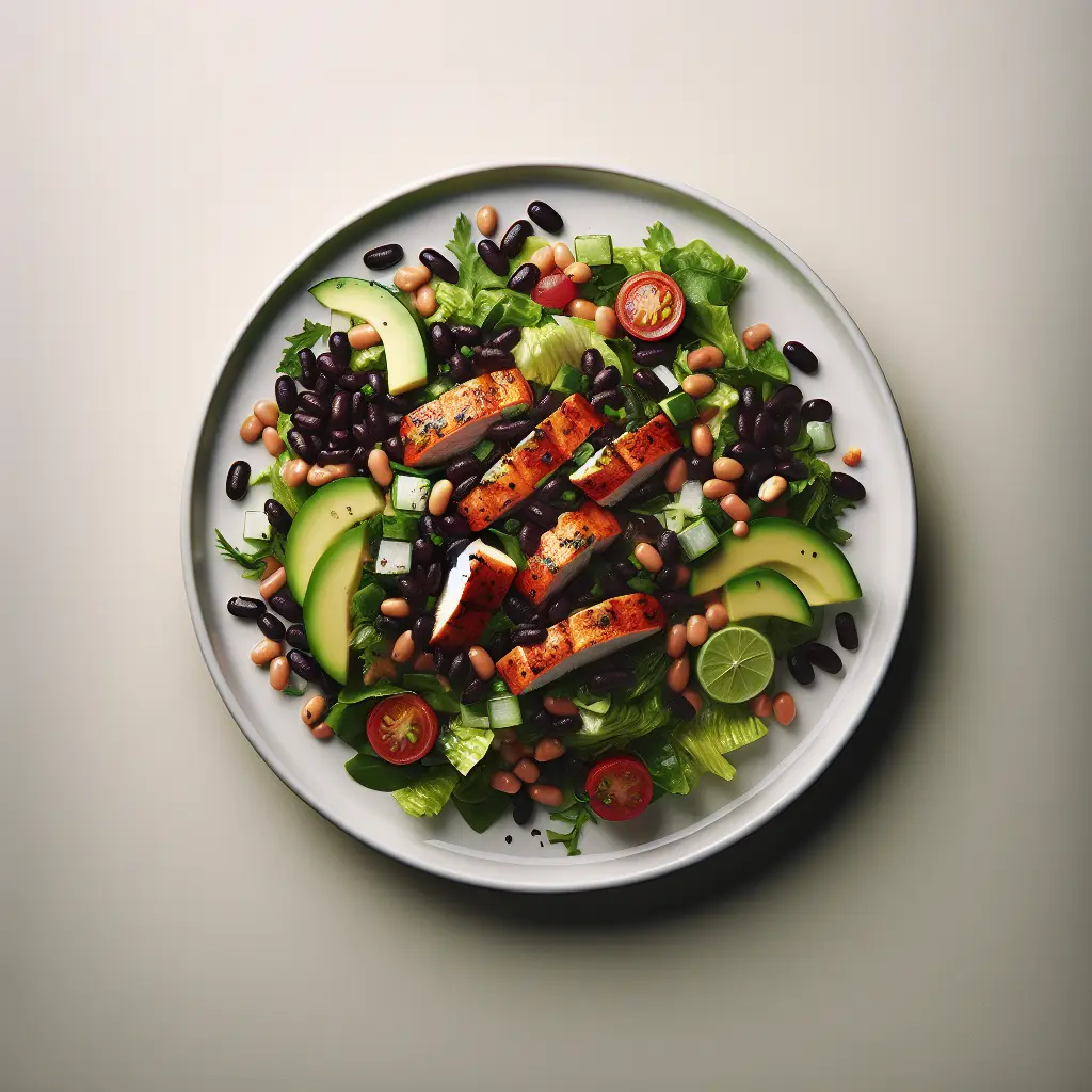 Mexican Chicken and Black Bean Salad