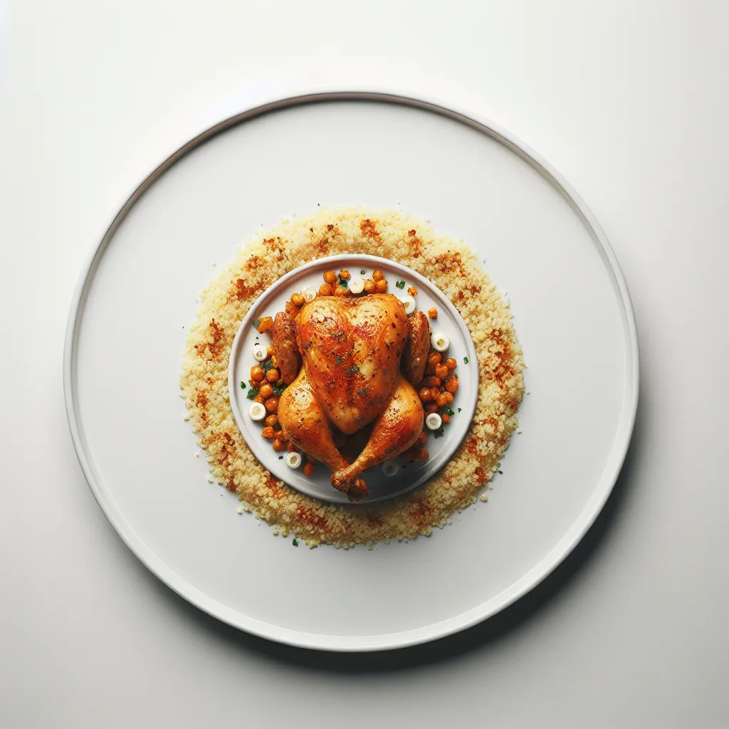 Spicy Moroccan Chicken with Couscous