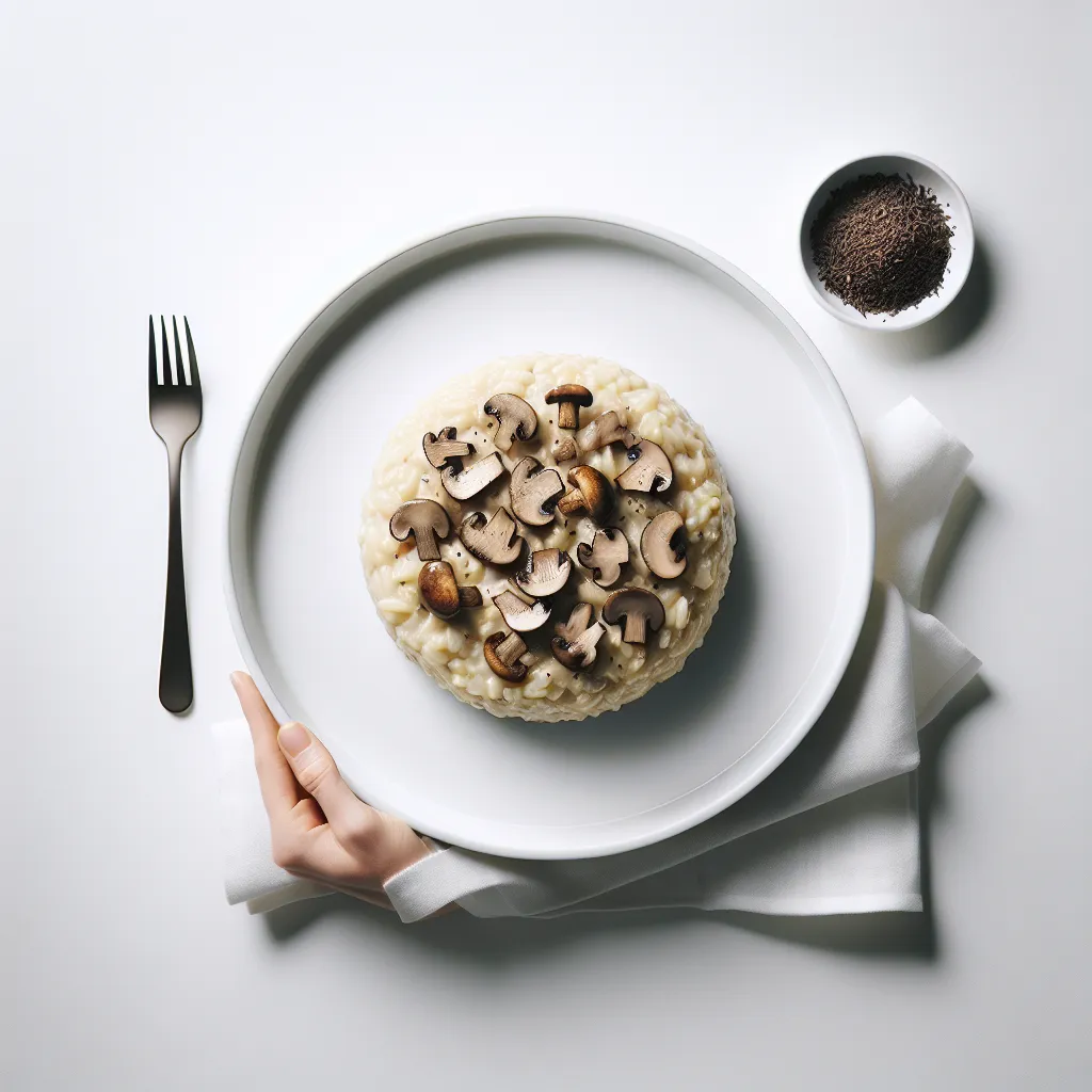 Gourmet Mushroom and Truffle Risotto