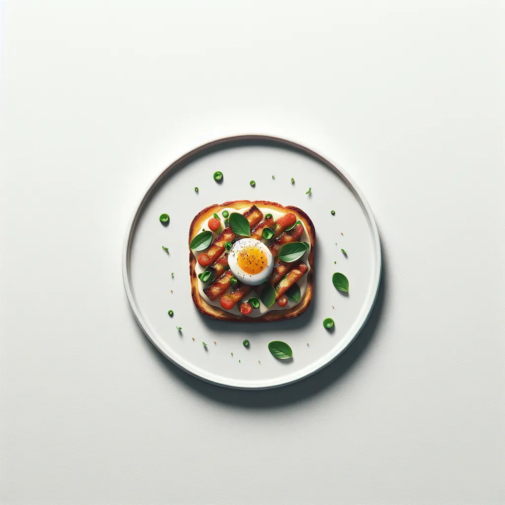 Quick French Breakfast Tartine