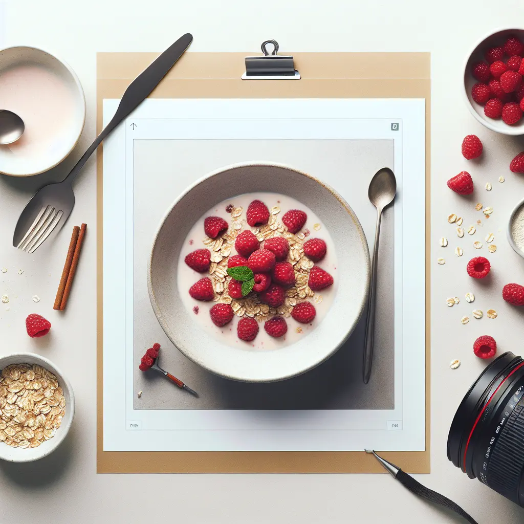 Raspberry and Oat Breakfast Bowl