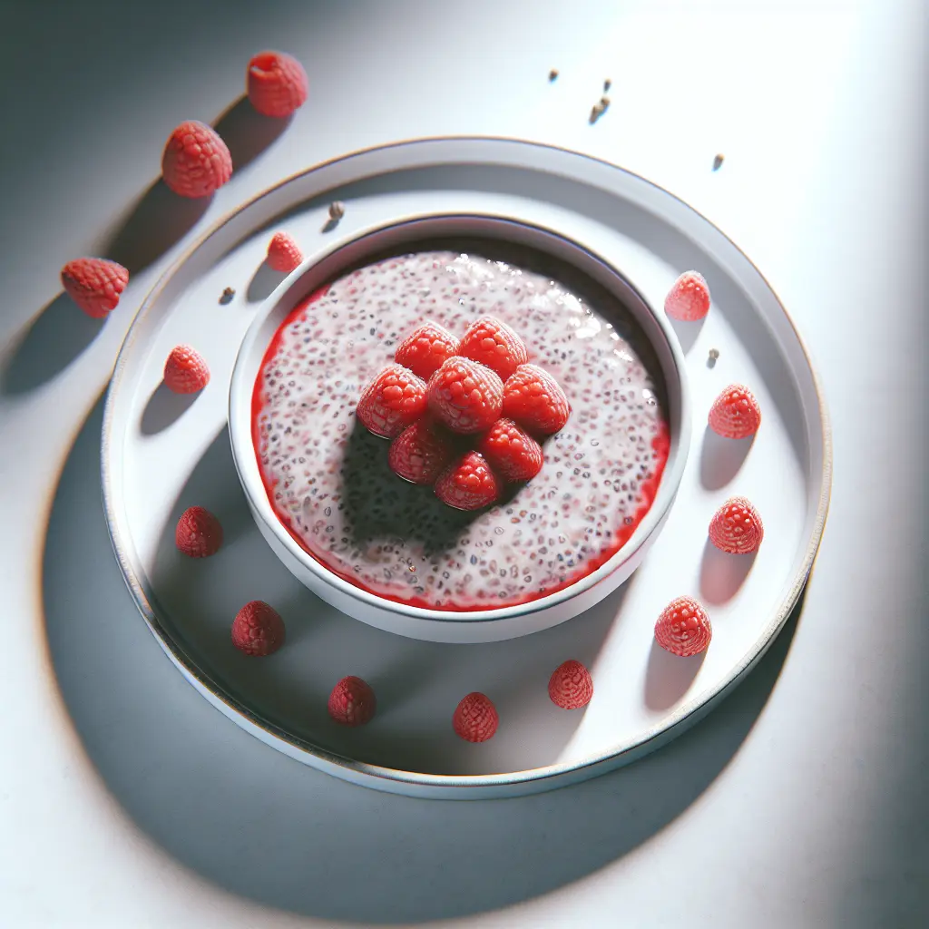 Raspberry Chia Seed Pudding