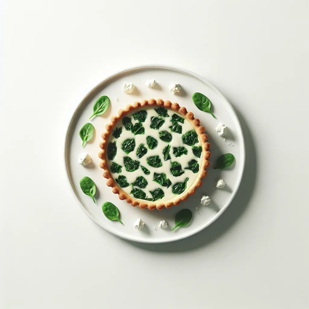 Gourmet Ricotta and Spinach Breakfast Tart