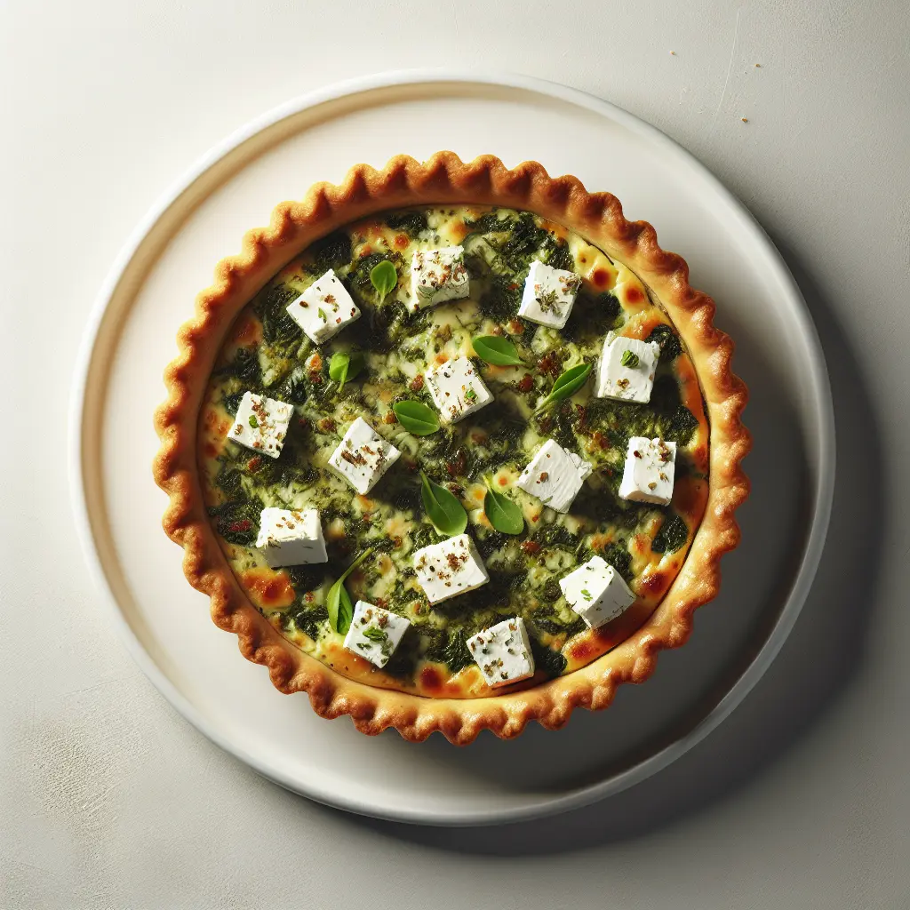 Savory Herb and Goat Cheese Breakfast Tart