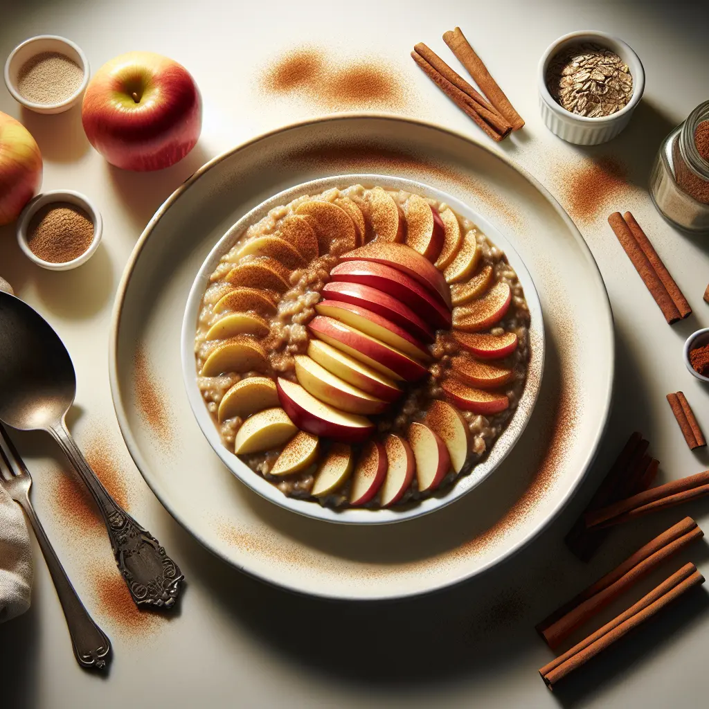 Spiced Apple Cinnamon Oatmeal