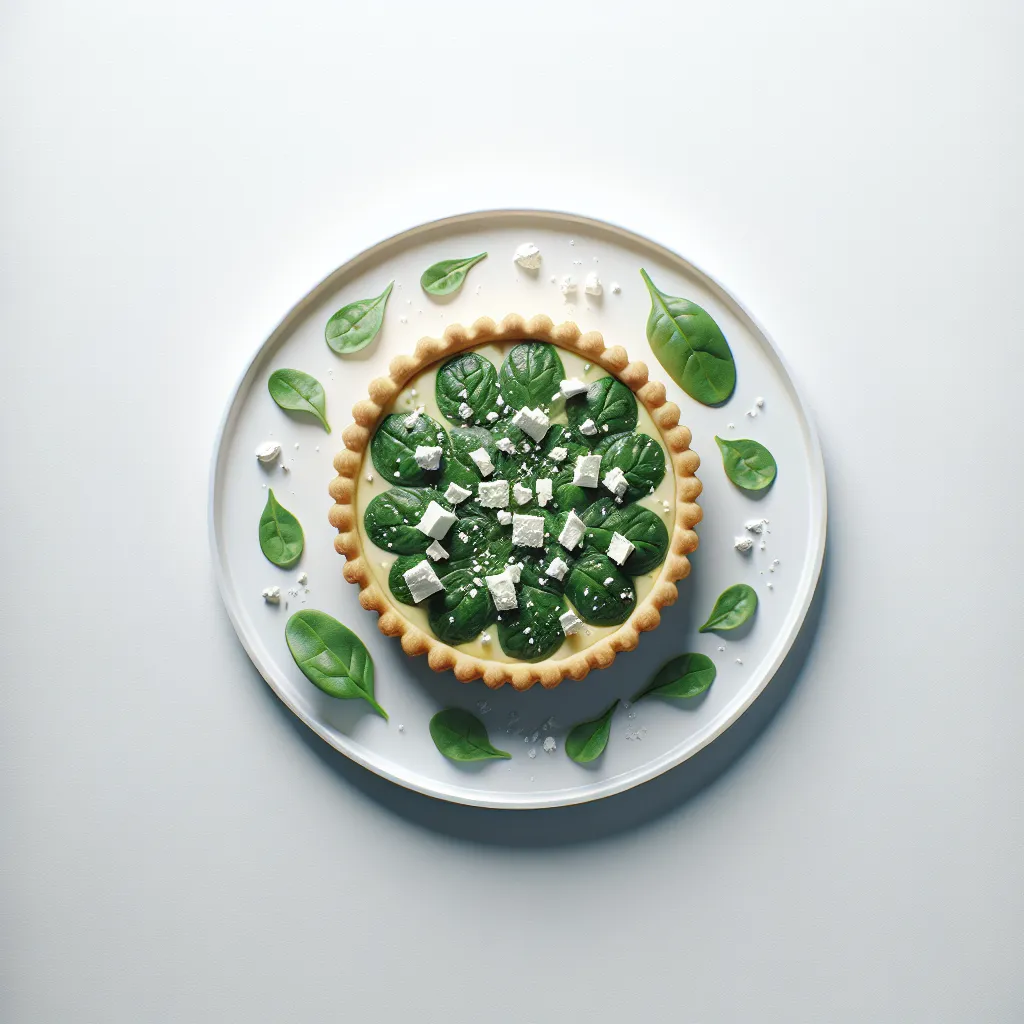 Gourmet Spinach and Feta Breakfast Tart