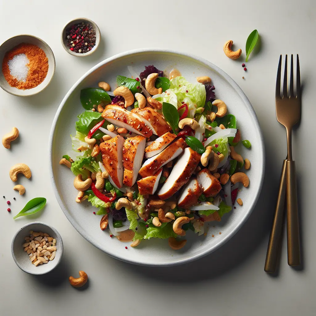 Thai Chicken and Cashew Salad