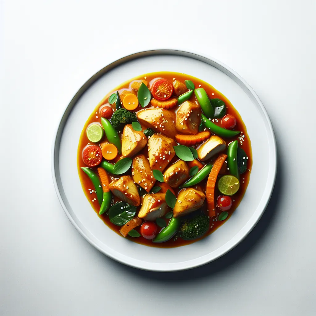 Thai-Inspired Chicken and Vegetable Curry