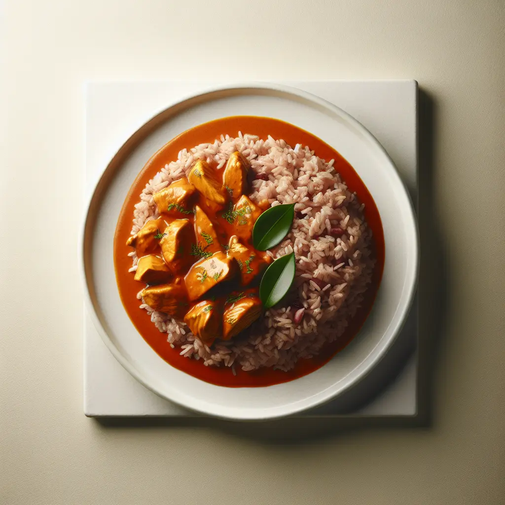 Thai Red Curry Chicken with Brown Rice