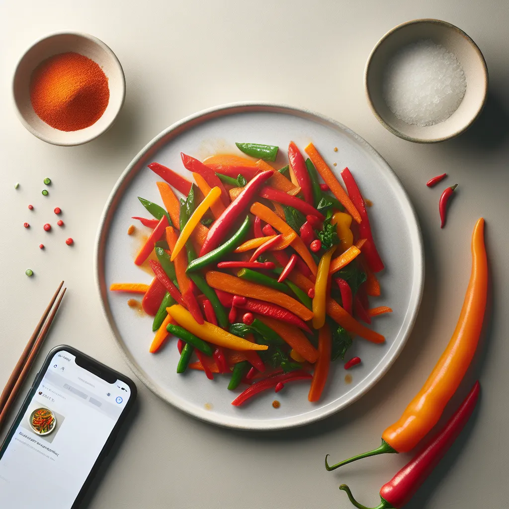 Thai Red Pepper and Carrot Stir-Fry