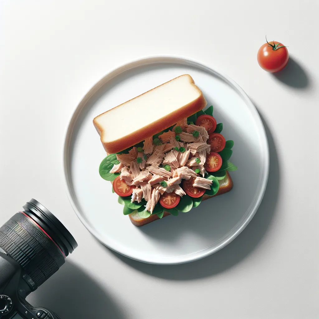 Tuna Nicoise Salad Sandwich