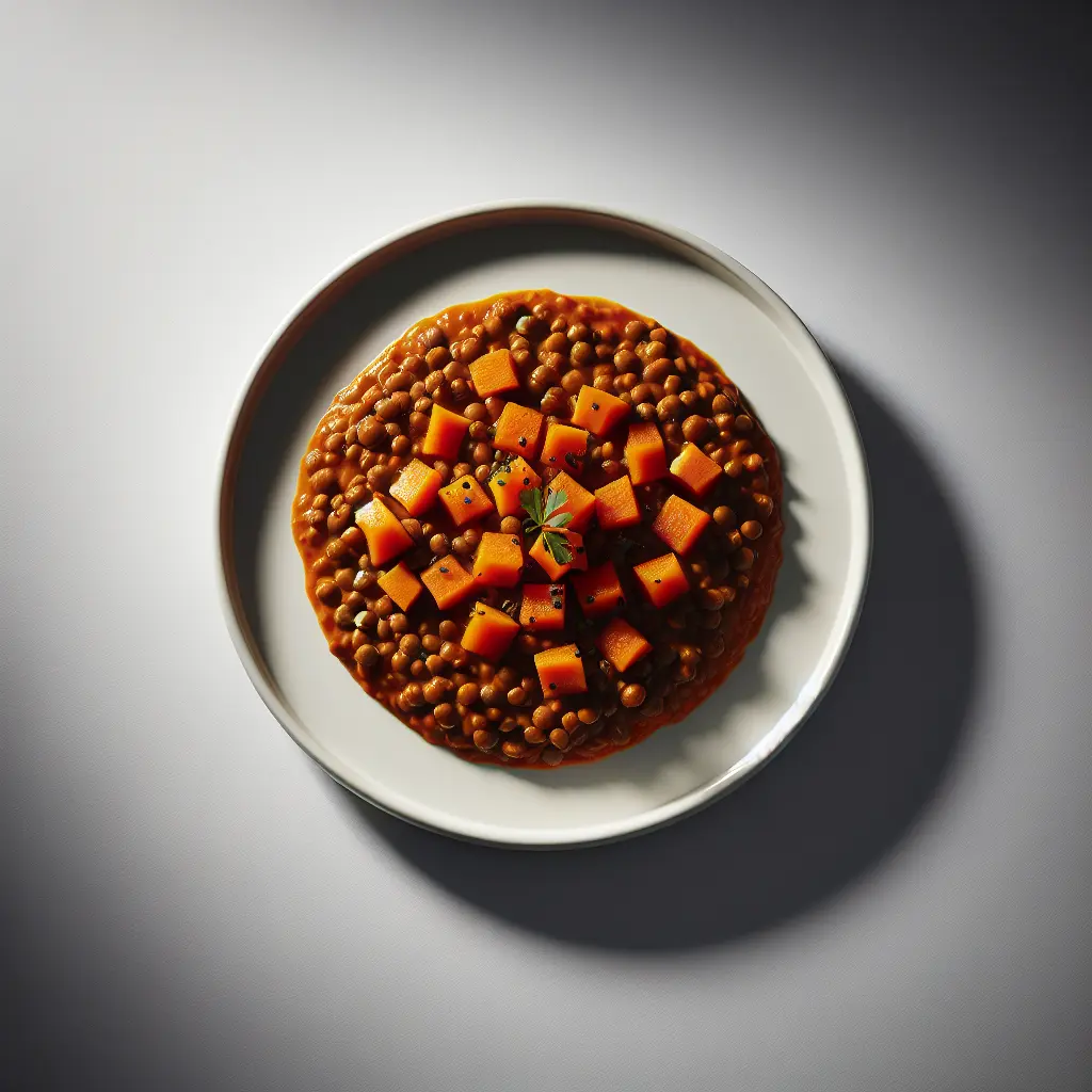 Vegan Lentil and Sweet Potato Stew